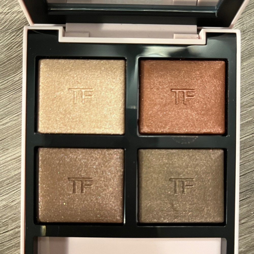 TOM FORD Body Heat Eye Quad in LE Rose Prick pkg